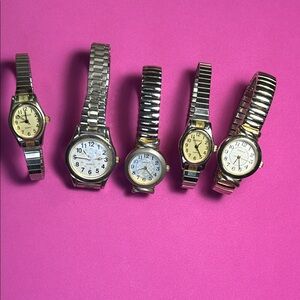 Lot of 5 WATCH IT brand ladies watches
